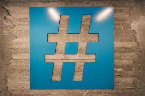 how to create a hashtag.